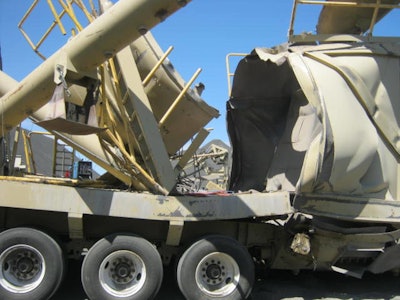 This baghouse illustrates the kind of damage that an LP explosion can cause