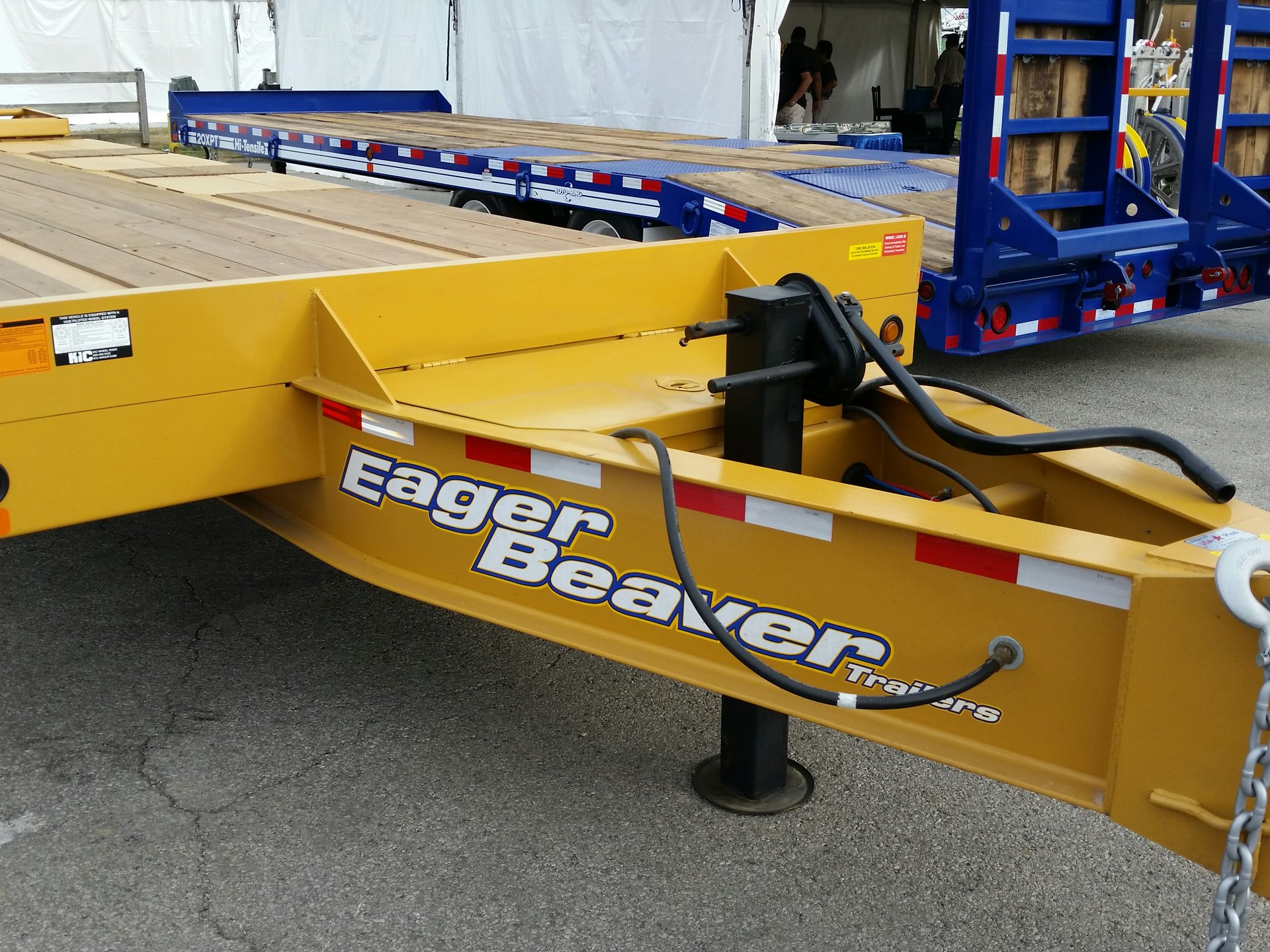 EZLOADERトレーラージャンク 2014 DooLittle 81x18' Equipment Tilt EZ Loader :: Rondo Trailer