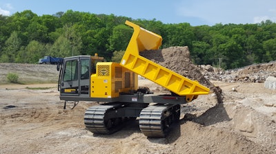 Terramac Rt14 R Dumping