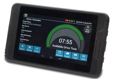 Trimble’s FieldMaster Logs tracks driver activity, provides clear communication to the driver about hours remaining and offers reports to managers to measure driver activity and availability.