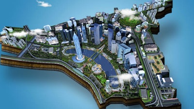 The Gujarat International Finance Tec-City aspires to become a global financial hub in India.