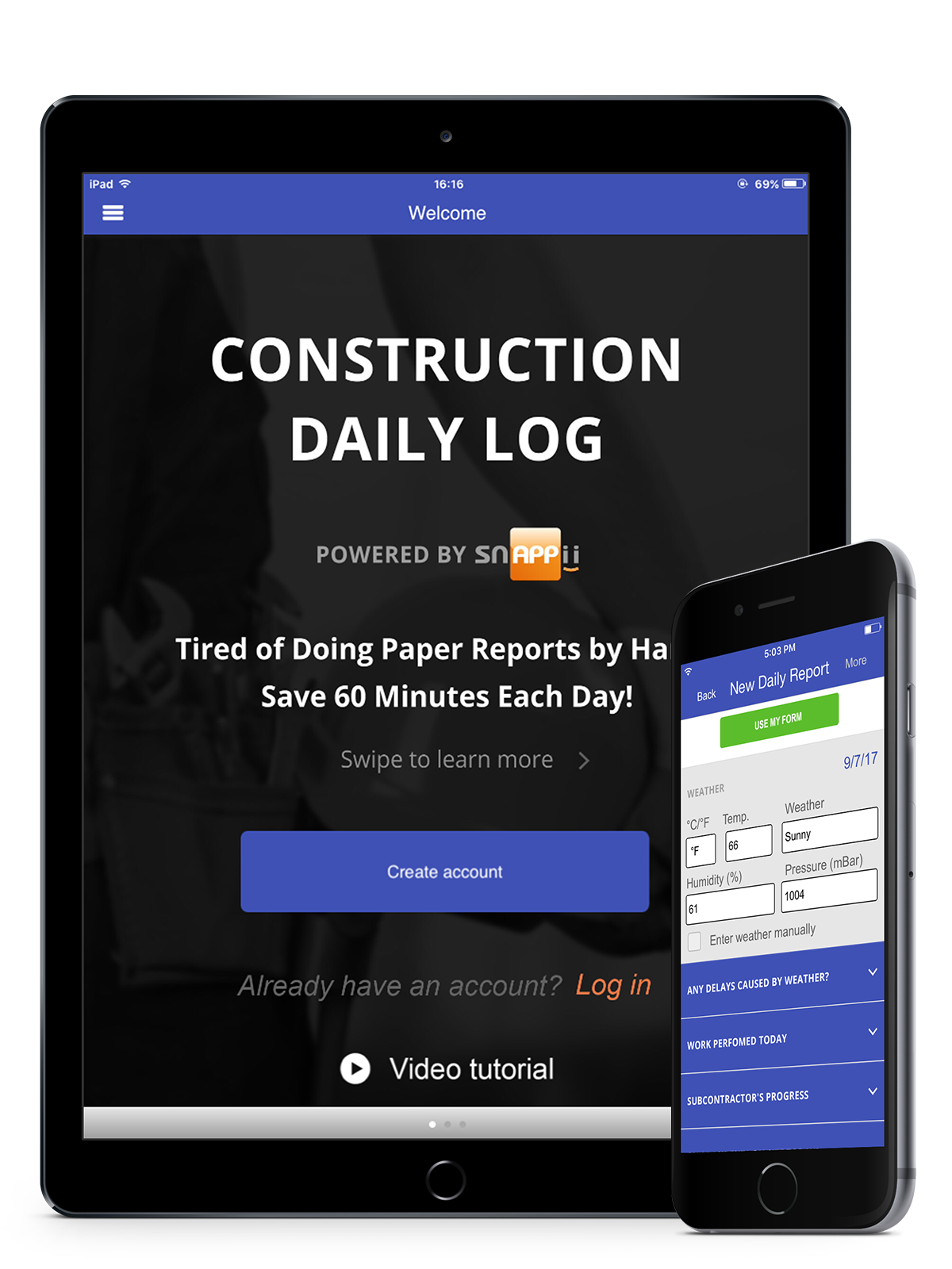 daily log app