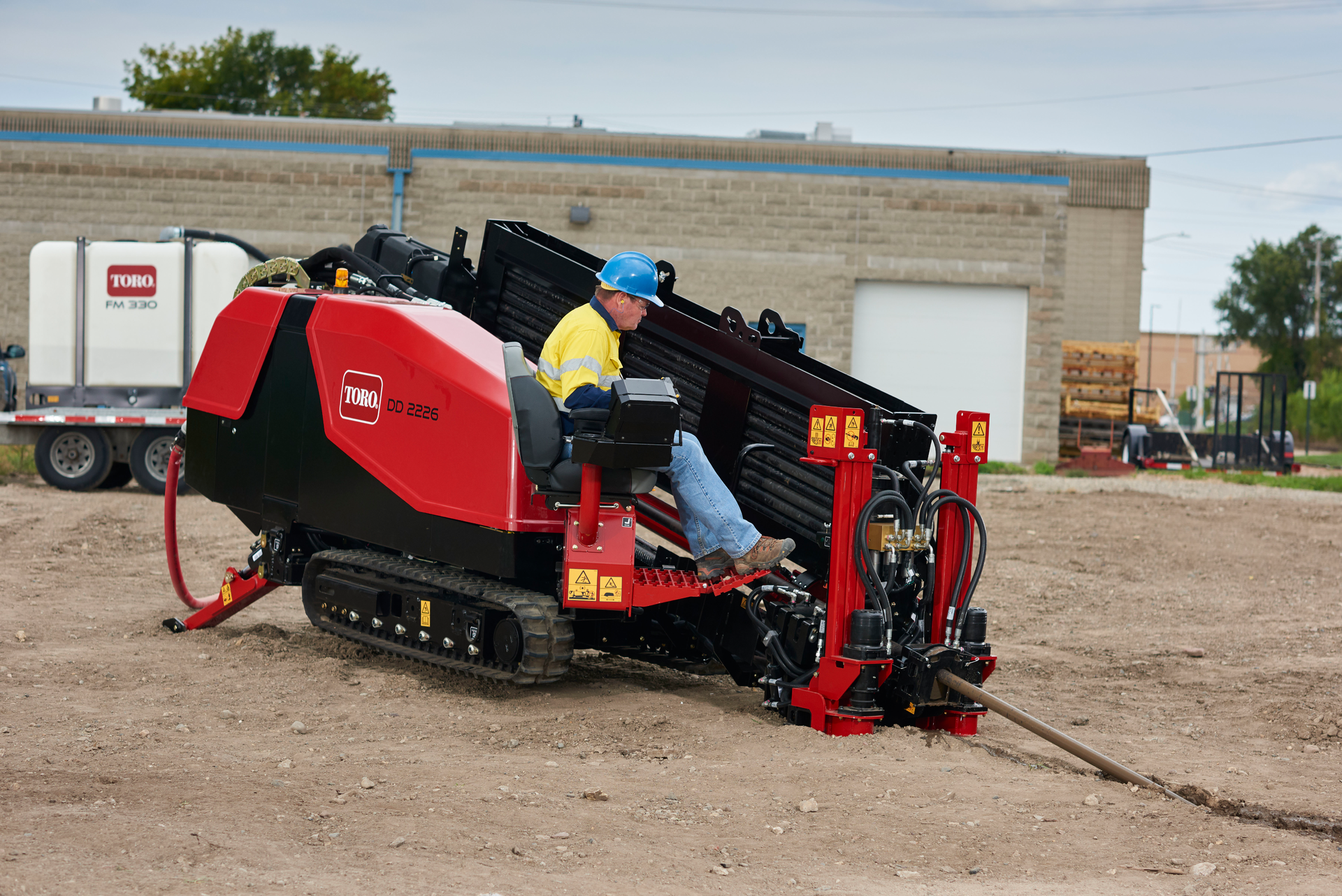Toro DD2226 Directional Drill with SmartTouch Control Mode Streamlines Pipe Handling From: The Toro Company - Vimarsana News