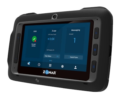 Zonar Connect tablet