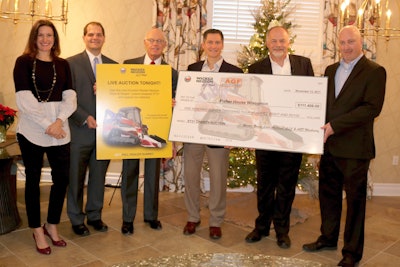 Wacker Neuson and its generous dealer, AGF Machinery, LLC, Dothan, AL raised over $111,000 for the local veteran’s charity, the Fisher House Wisconsin.