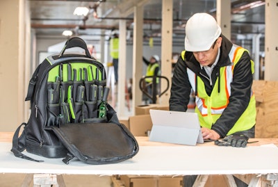 Greenlee Next Gen Professional Tool Backpack With Tools