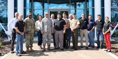 NCCER recognizes the members of the military council, Darren Amick of Bechtel, John Boerstler of NextOp, Jacob Guzman of KBR, Shane Hair of Day and Zimmermann, Chris Newton of Cajun Industries and David Theriot of Performance Contractors, for their hard work and dedication, along with special thanks to the Army, Navy, Air Force and Marines representatives for their participation.