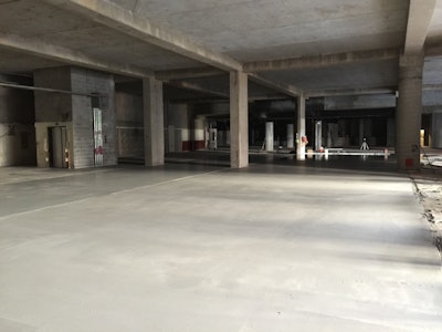Nordstrom specified Rapid Set Products for the overlay, which included LevelFlor self-leveling underlayment, TXP Epoxy Primer and TRU Self-Leveling topping.