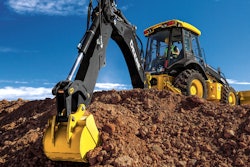 Most backhoes are set up to run on either a backhoe or excavator digging control pattern so, before operating, check the setting and adjust if needed.