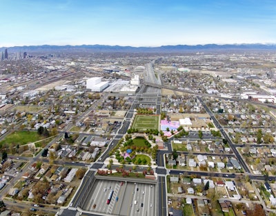 The construction of a 4-acre park over I-70 is a defining feature of the lowered highway concept for I-70. As a mitigation measure it’s also an essential component of the project that must be constructed.