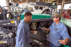 It’s important to take the time to make sure your paver is in prime operating condition and your paver operators are the key to this. They know how the machine performs each day and will be paramount to understanding when something isn’t right. This is why they should be the ones to perform the daily maintenance checks on the machine.