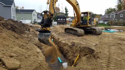 The tiltrotator allows for precise placement of material with minimal waste, meaning reduced labor and material costs.