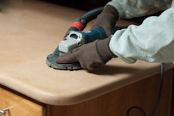 Concrete is probably the most versatile material for making countertops. It can take any shape, be colored almost any color, have expose aggregate that is either natural or man-made, be stained or dyed, diamond polished to a high shine or left in a more rough state. They can be cast-in-place or precasted in controlled settings. The opportunity to be creative is endless.