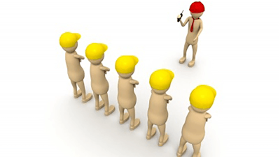 Leader Talking To Crew Freedigitalphotos