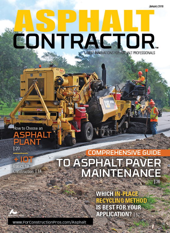 Asphalt Contractor January 2018