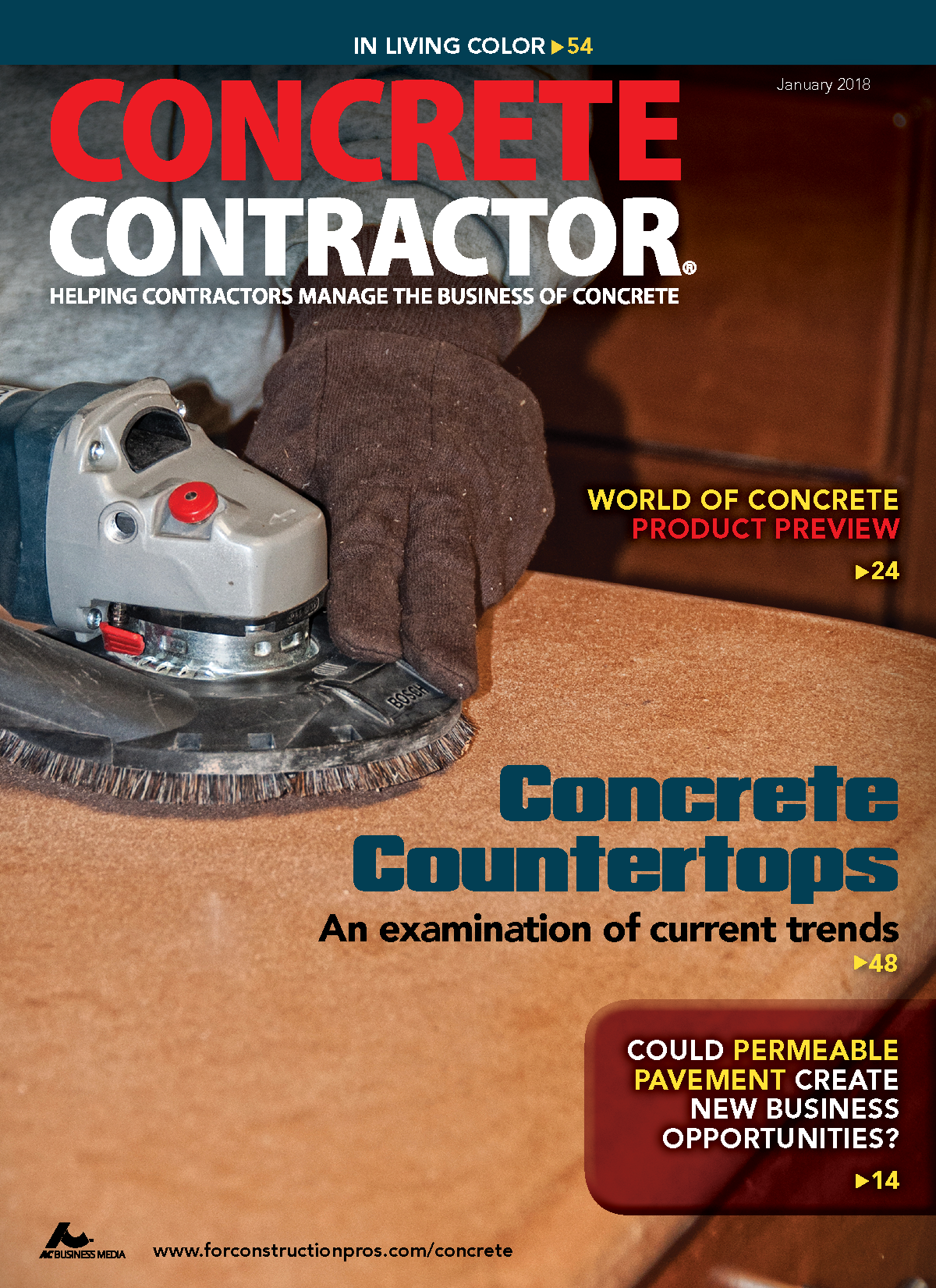 Concrete Contractor January 2018