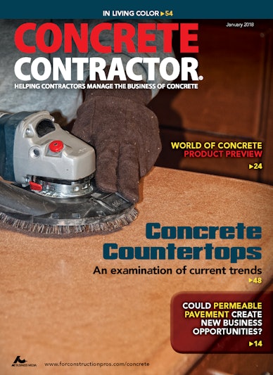 Concrete Contractor January 2018