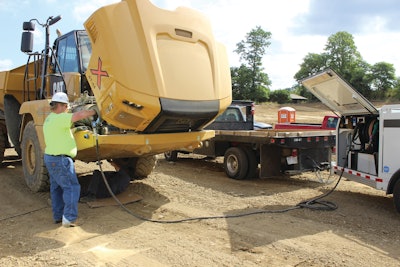 An MTT trailer and its two-in-one DEF system has allowed SiteWorx (Ohio) to handle DEF without worrying about contamination.