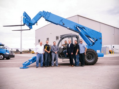 Empire Roofing President Ronnie Mc Glothlin Tests The New Xr1055 At The Xtreme Manufacturing Facility