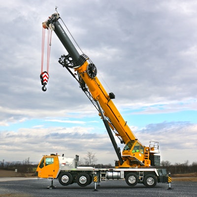 Grove Unveils The Tms9000 2 Truck Crane 4