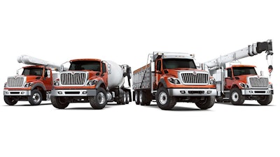 International HV family of work trucks