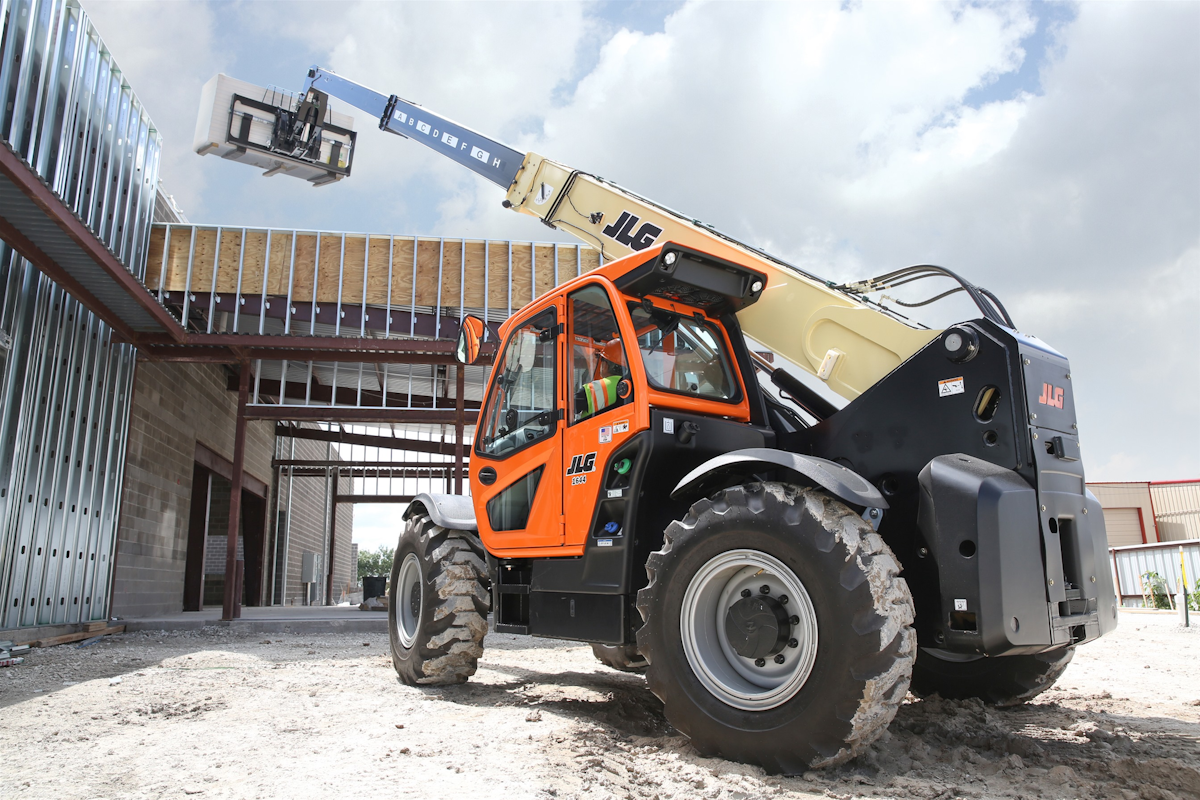 JLG Showcases 1644 High-capacity Telehandler at World of Concrete 2018 ...