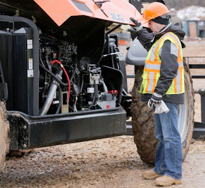 Engines rated at 74 hp and below require fewer components and do not require additional fluids to meet Tier 4 Final.