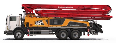 Putzmeister 39 Z Meter