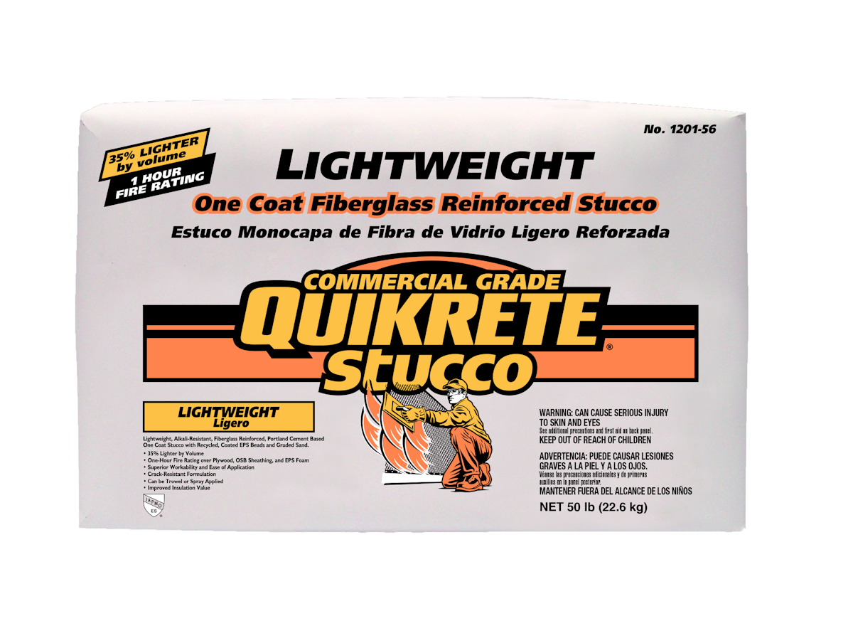 QUIKRETE Launches the Lightest, Most Sustainable Stucco From The
