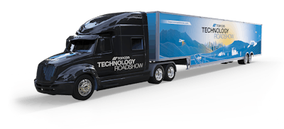 Topcon Roadshow Truck