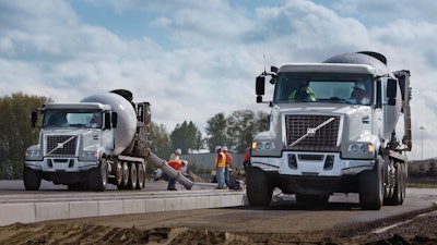 Volvo Trucks North America will showcase the Volvo VHD series in mixer and dump configurations at World of Concrete 2018.