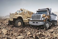 No stranger to extreme-duty military vehicles, Navistar also provides jobsite access solutions with the addition of AWD options on its current generation International severe-duty trucks.