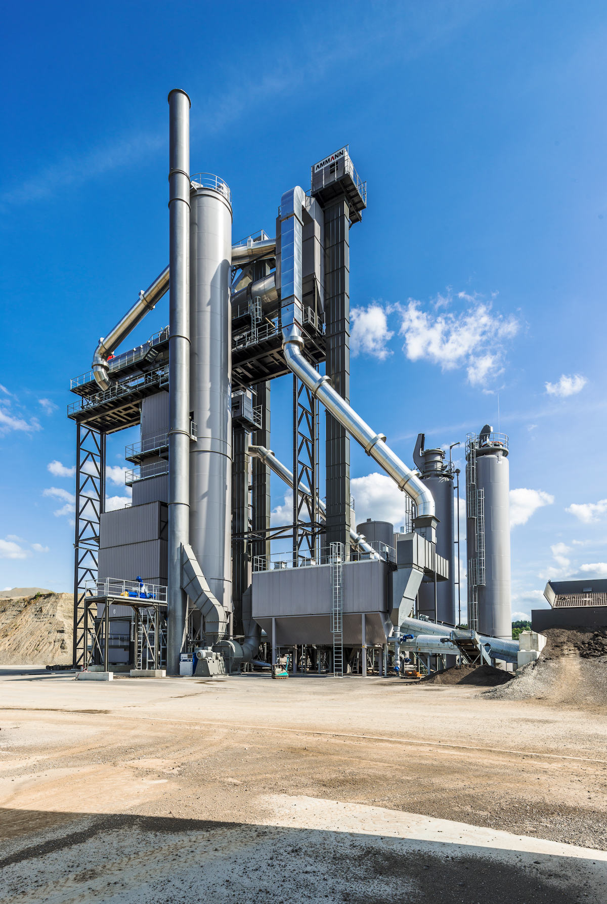 Ammann ABP HRT Asphalt-Mixing Plant From: Ammann America ...