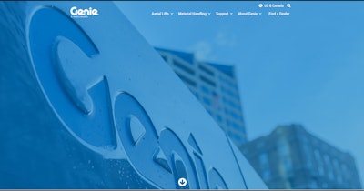 Genielift Dot Com Homepage