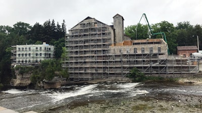 The project requires blending old with new to preserve its historic significance; and therefore, it requires many specialty concrete placing tasks.