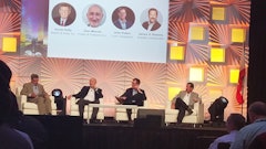 From left to right: Kevin Kelly, President & CEO, Walsh & Kelly; Don Wessel GM-Crude & Refined Products Consulting, Poten & Partners; John Pullen, Chief Growth Officer, Luck Companies; Jim Roberts, CEO of Granite Construction