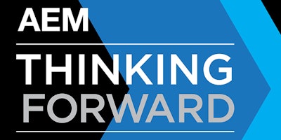 Aem Podcast Thinking Forward Logo