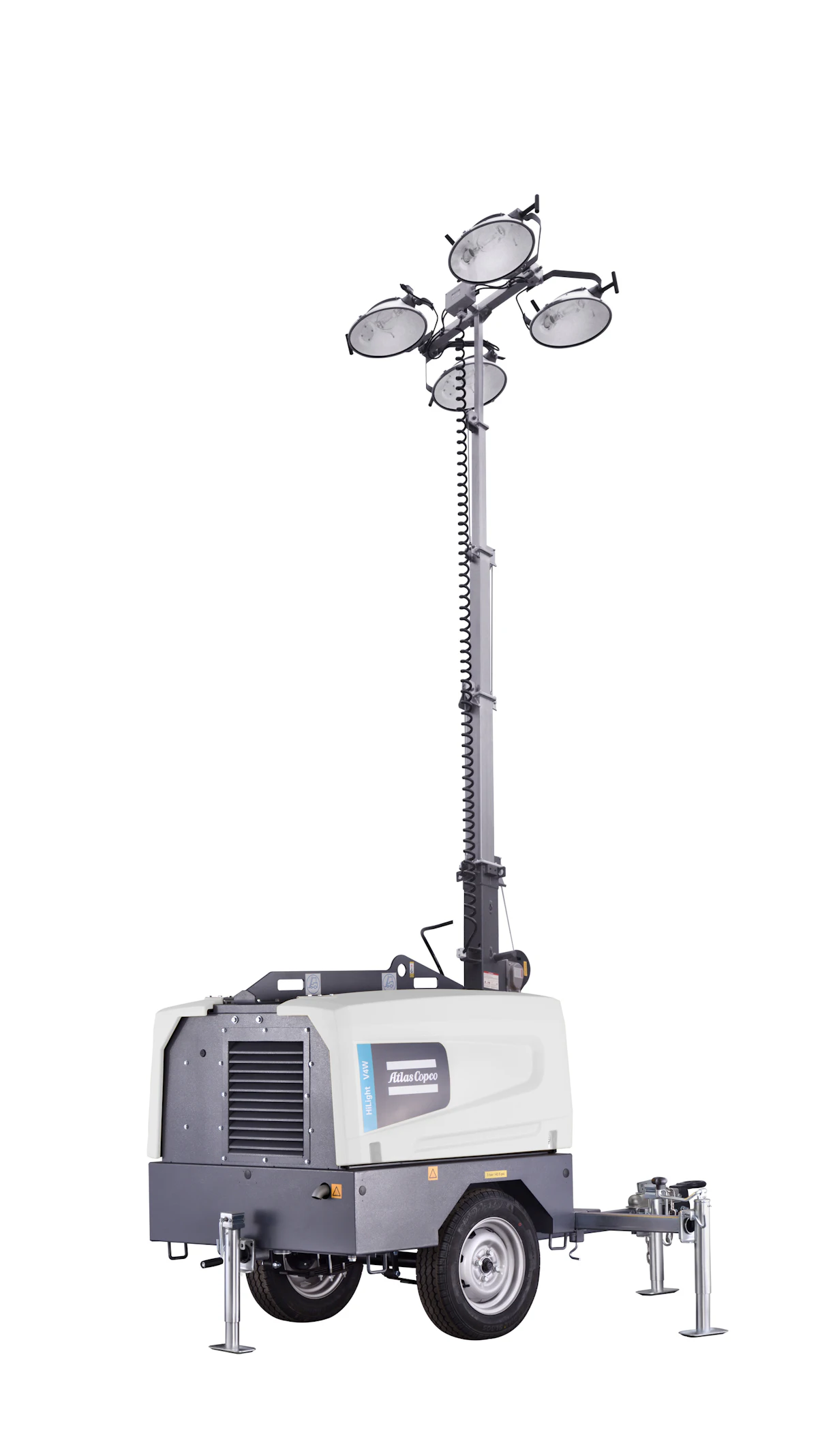 Atlas Copco HiLight V4W Light Tower From: Atlas Copco Power Technique ...