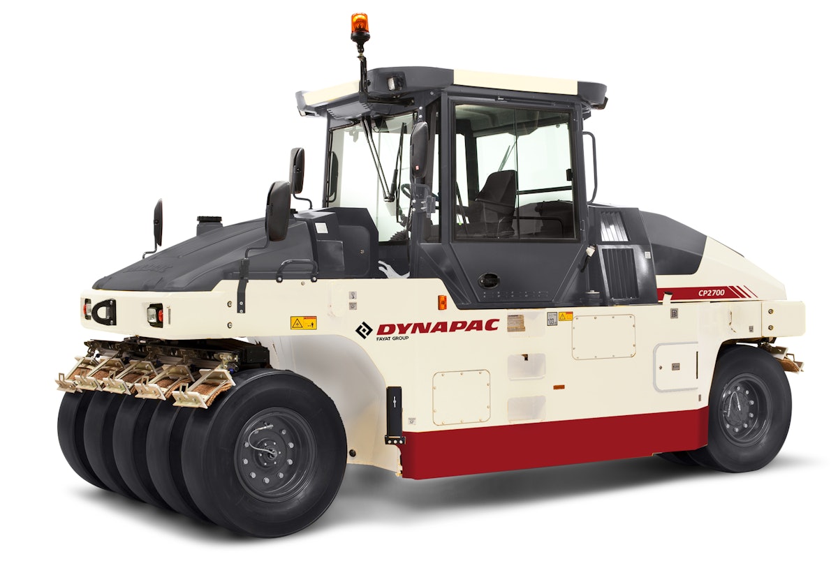Dynapac CP2700 PneumaticTired Roller From Dynapac USA For Construction Pros