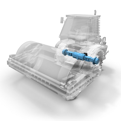 Dana Single Drum Roller Ghost Vehicle