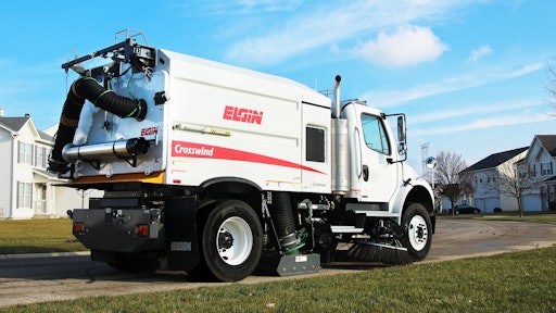 Elgin Sweeper Crosswind Single Engine Configuration