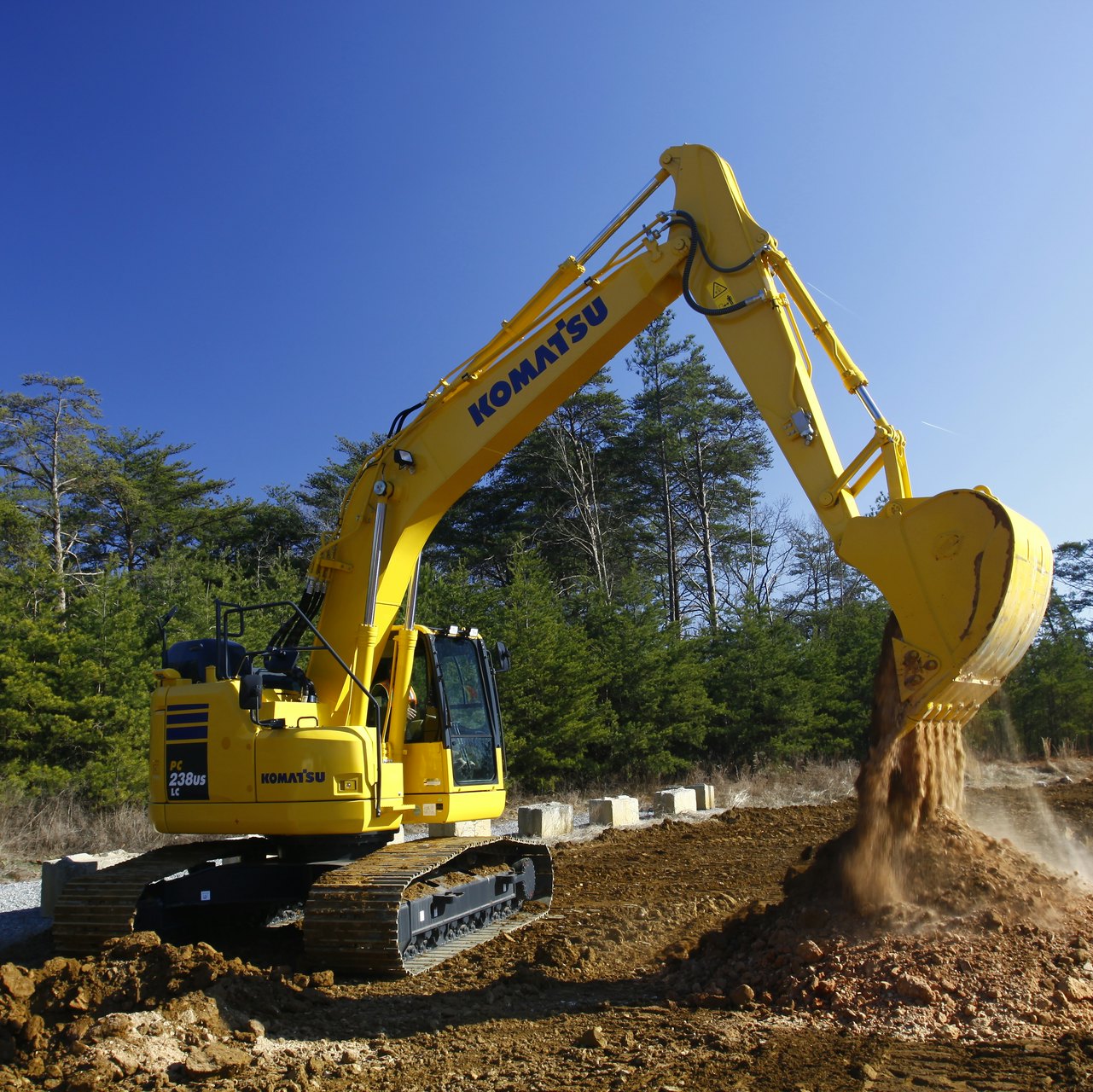 All Original Used 50 Ton Komatsu Excavator PC450 PC450-7