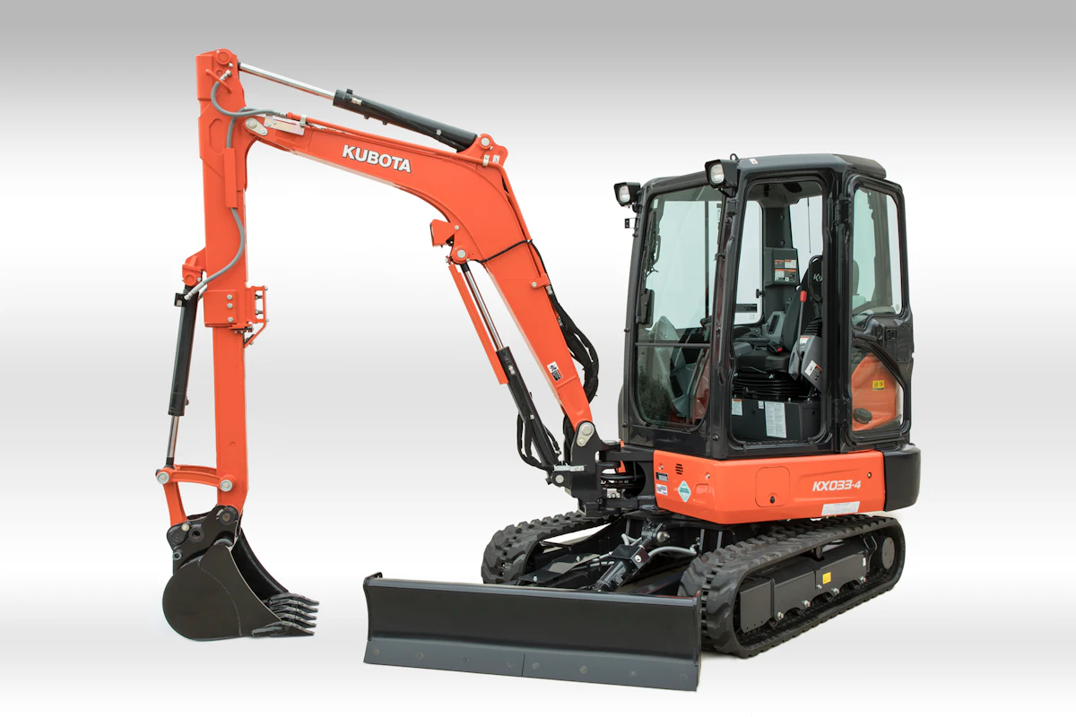 Kubota KX033-4 Compact Excavator From: Kubota Tractor Corp. | For