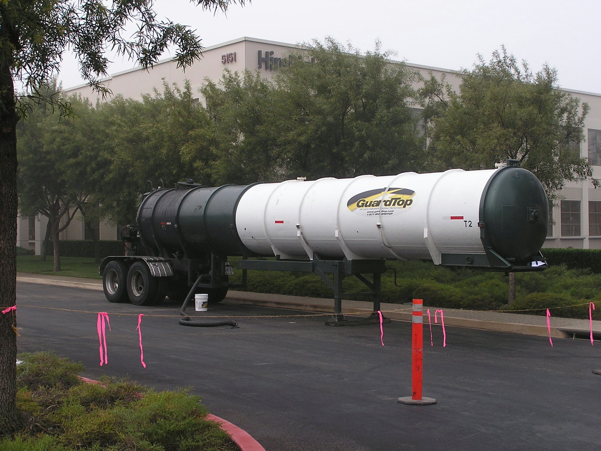 The Balk Tank 4 Using Drop Taks For Sealcoating Parking Lots | For Construction Pros