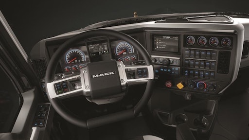 Mack Granite Driver-focused Interior From: Mack Trucks Inc. | For ...
