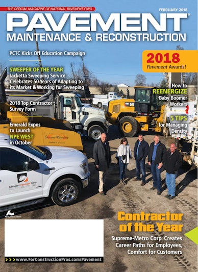 Pavement Maintenance & Reconstruction February 2018