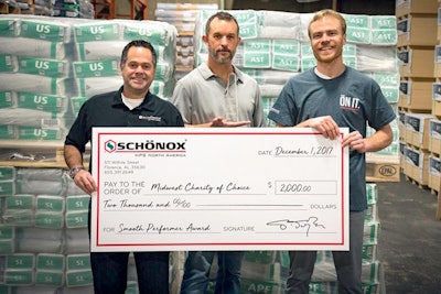 Midwest Floor Covering in Salt Lake City, Utah was awarded the Smooth Performer award.