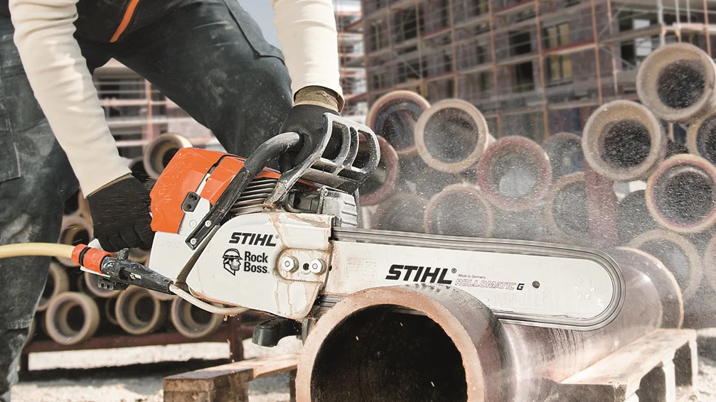 Rock Boss Stihl GS 461 Rock Boss Concrete Cutter From: Stihl Inc. | For ...