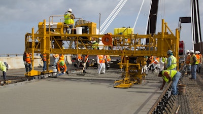Terex Bid Well 3600 Paver Bridge Overlay