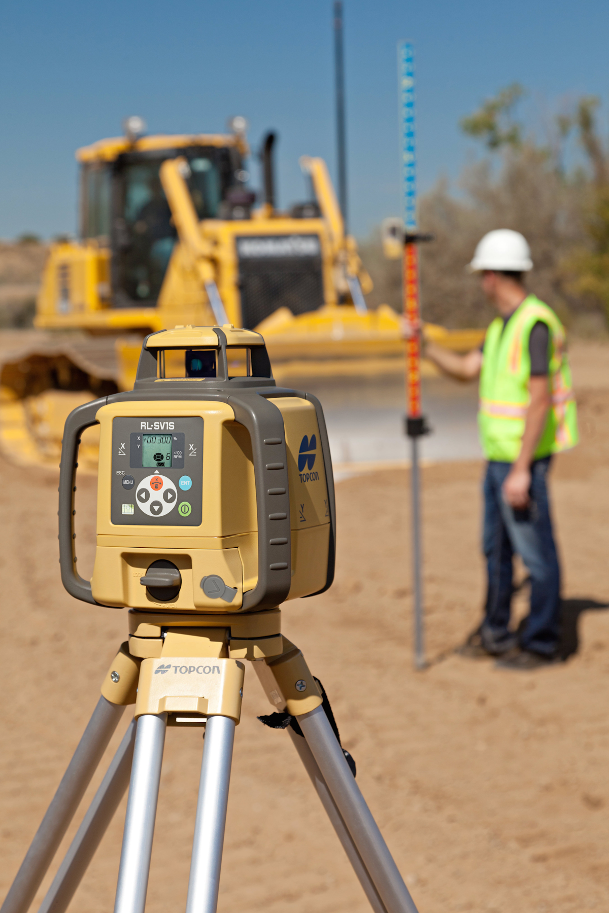 Topcon RLSV1S Rotating Laser From Topcon Positioning Systems For